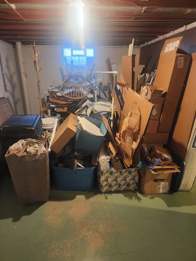 Roll-off dumpster container at job site for Construction Dumpster Rental in Bellevue